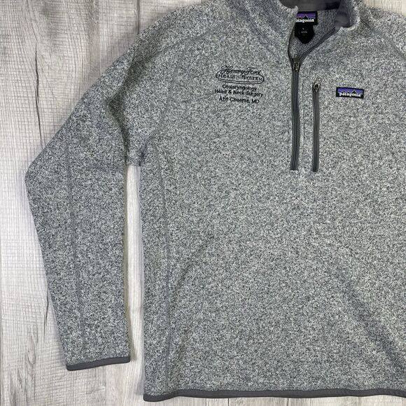 Patagonia Jacket Mens Large Gray Better Sweater Fleece Outdoors Hiking Camping O - Picture 2 of 9